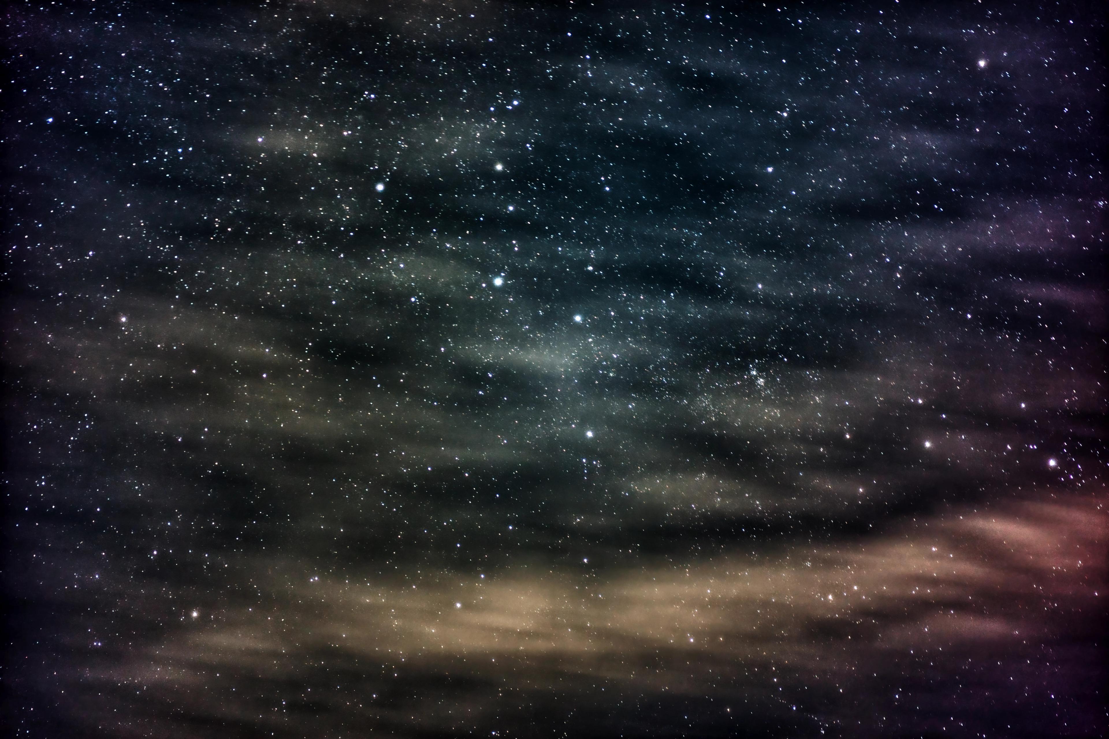 A colorful photo of a cloudy night sky, 2nd photo