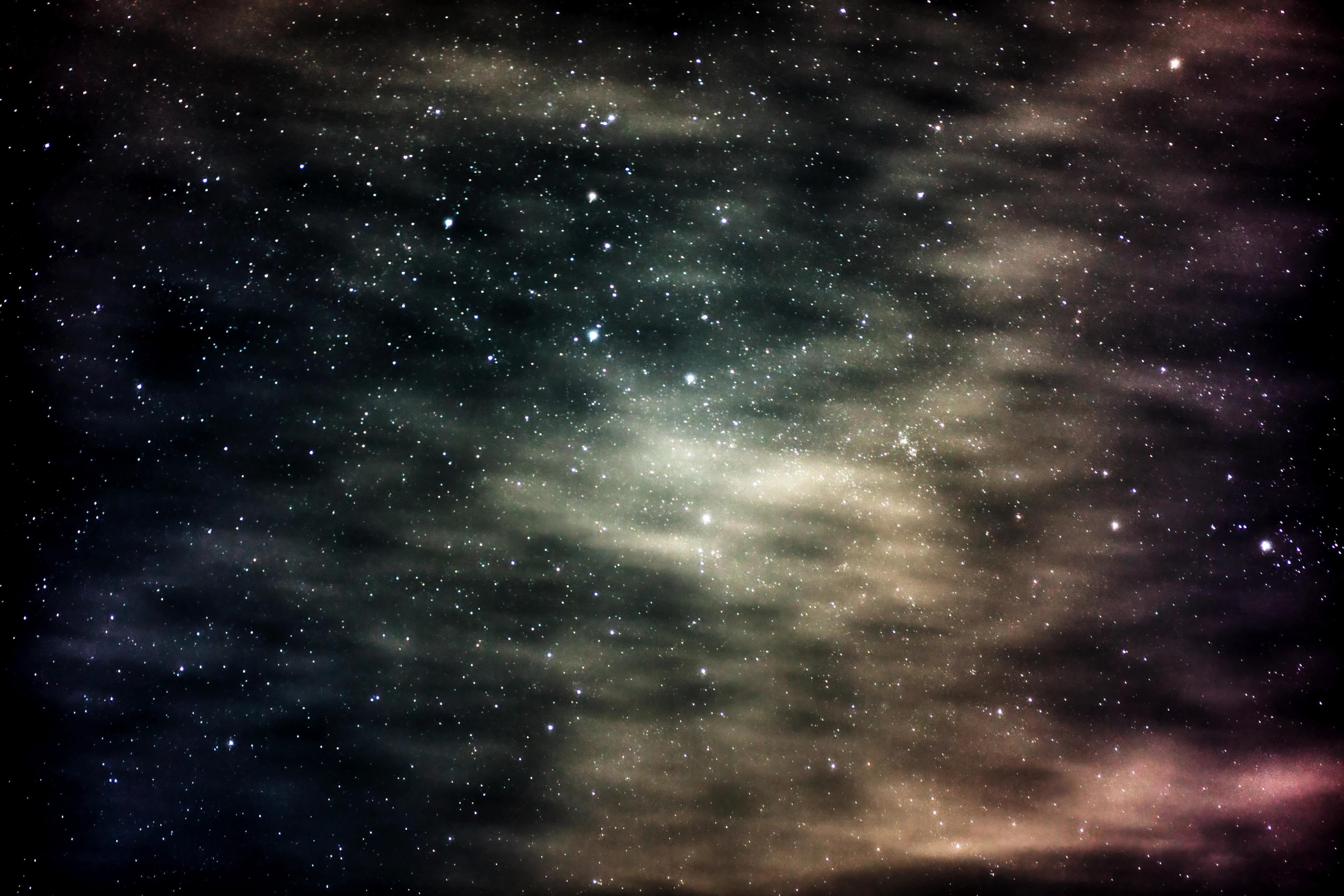 A colorful photo of a cloudy night sky, 3rd photo