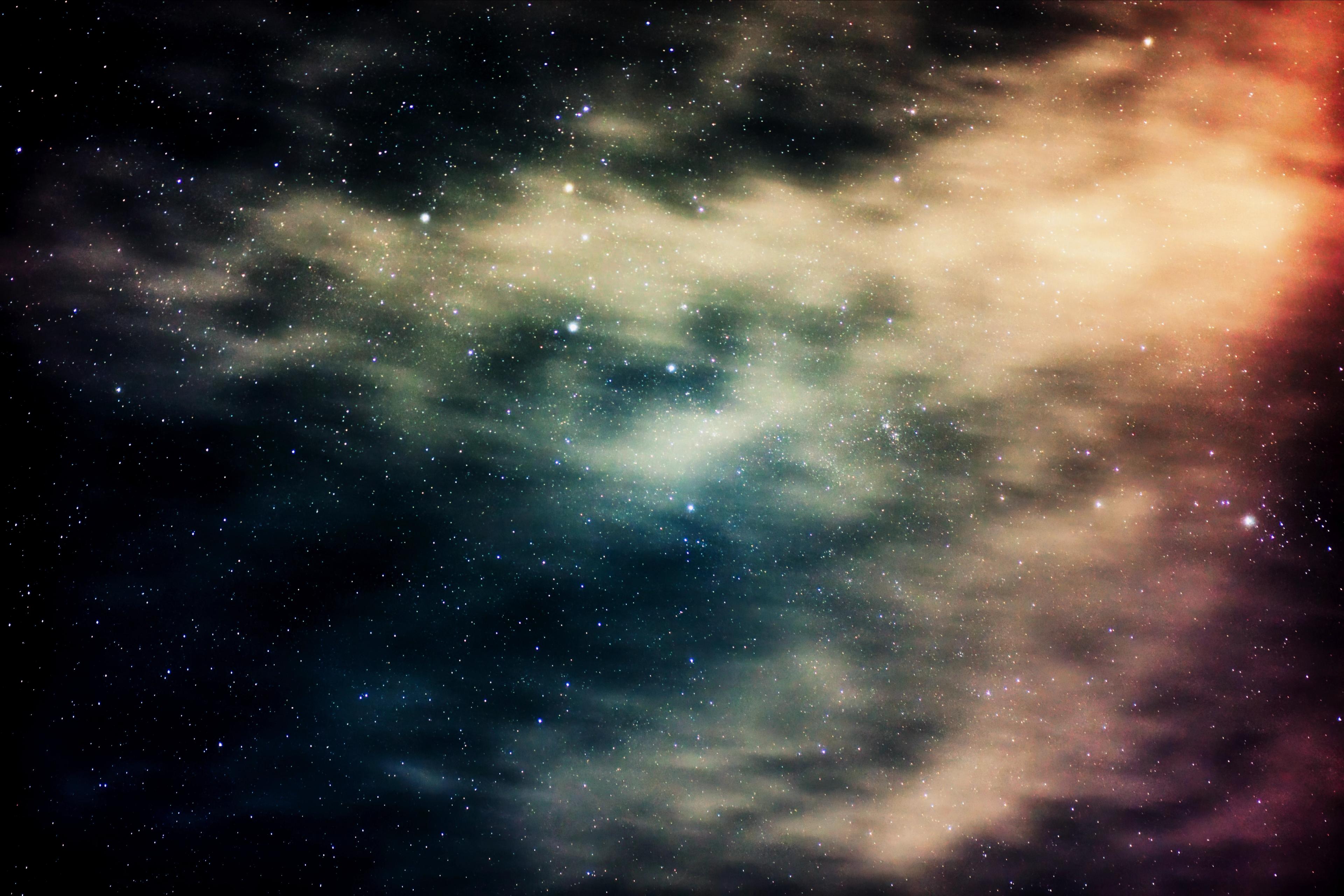 A colorful photo of a cloudy night sky, 4th photo